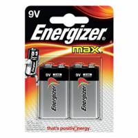 Energizer MAX 9V/6LR61 (2-pack)