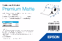 Premium Matte Label - Continuous Roll: 76mm x 35m