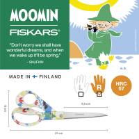 Fiskars Moomin universal saks 21cm Sniff