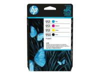 HP 950 Black / 951 CMY Original Ink Cartridges 4-pack