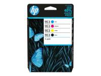 HP 953 C/M/Y/K Ink Cartridges 4-pack