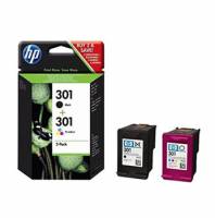 HP 301 black & color ink (sampack)