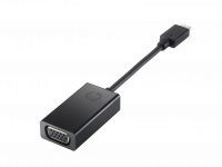 HP USB-C to VGA Adapter, Black (Consumer)