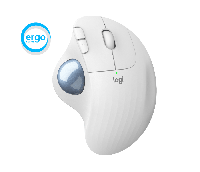 Ergo M575 Business Wireless Trackball, Off white