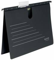 Hængemappe m/mekanisme recycle A4 sort