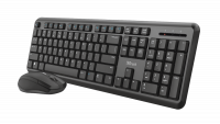 Trust Ody Wireless Keyboard & Mouse, Black (Nordic)