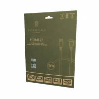 ËSSENTIALS Ultra High Speed 8K HDMI 2.1 Cable, 1m