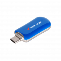 VERBATIM Plectra USB-C Flash Drive Blue 128GB