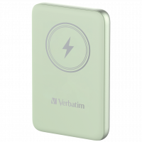 VERBATIM Power P 10000 mAh UBS-C PD 20W WIRELESS 15W Green