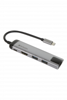 VERBATIM USB-C Multiport Hub USB 3.1 GEN1 3.0x2 HDMI RJ45