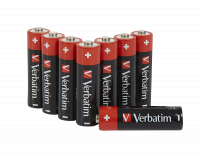 VERBATIM Alkaline Battery AA 8-PACK