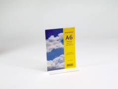 Skilteholder A6 T-fod
