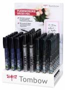 Brush pen Tombow Fudenosuke display (48)