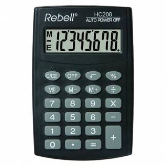 Rebell pocket calculator HC208