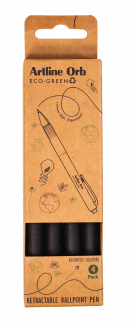 Artline Orb ballpoint pen ECO-GREEN 1.0 Black (4)