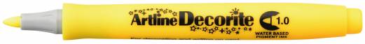 Artline Decorite Bullet 1.0mm yellow