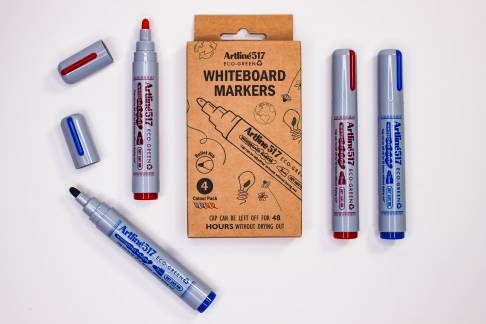 Artline 517 ECO-GREEN Whiteboard 3.0 blue red (4)