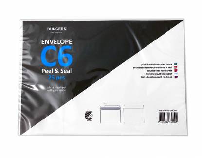 Konvolut Peel & Seal C6 (25)