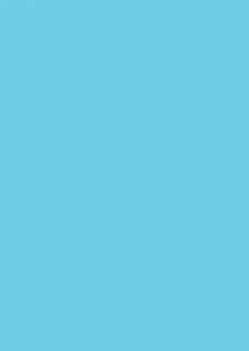 Farvet papir A4 130g himmelblå (50)