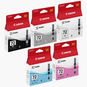 PGI-72 PBK/GY/PM/PC/CO ink tanks multi pack