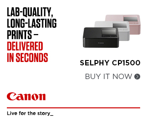 Canon Selphy CP1500 photo printer black