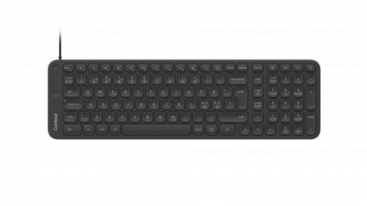 CONTOUR Balance Mid-Size Keyboard Wired Pan Nordic