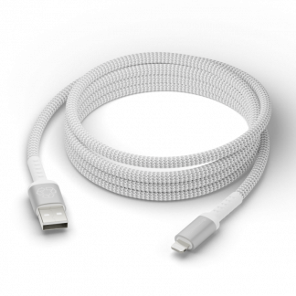 Re-charge - BRD Cable - USB-A to Lightning, White (2.5m)