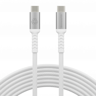 DBRAMANTE re-charge IT Cable BRD 3m USB-C/USB-C 100W White