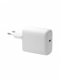 Re-charge - EU Wall Charger - USB-C 45W, White