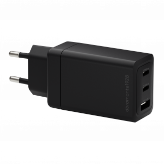 DBRAMANTE IT - EU W. Charger - 2xUSB-C 70W + 1xUSB-A  - BLK