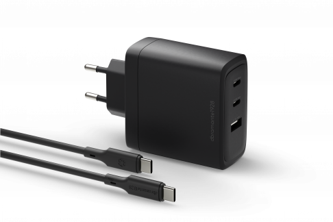 DBRAMANTE IT - EU W. Charger - 100W + 2m C-C TPE cable - BLK