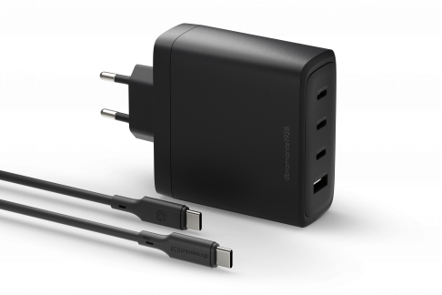 DBRAMANTE IT - EU W. Charger - 140W + 2m C-C TPE cable - BLK