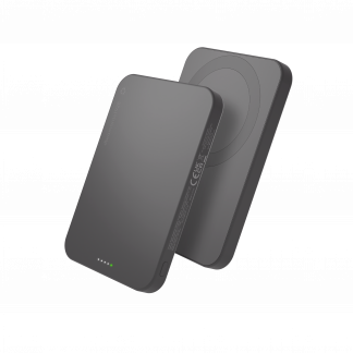 DBRAMANTE re-charge - Power Bank 5K Wireless Qi1.3 - GRY