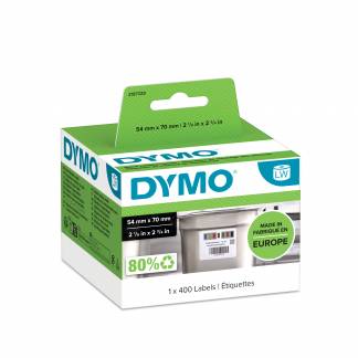 DYMO LabelWriter 70mm x 54mm Stock Rotation Labels white wit