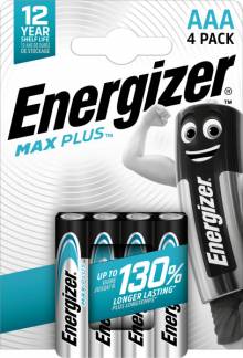 Energizer Max Plus AAA/E92 (4-pack)