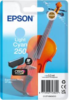 EPSON Singlepack Light Cyan 250 ink No Tag Single