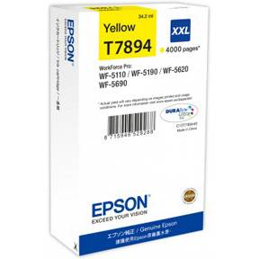 T7894 Yellow Ink Cartridge XXL