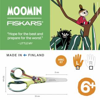Fiskars Moomin børnesaks Lille My, venstre