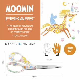 Fiskars Moomin universal saks 21cm Legesyg/spøgefuld