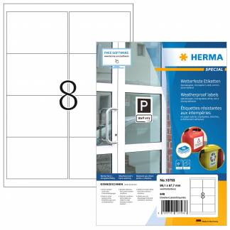 Herma etiket ekstra vejrbestandig papir 99,1x67,7 (640)