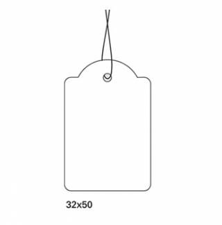 Herma etiket vedhæng m/snor 32x50 (1000)