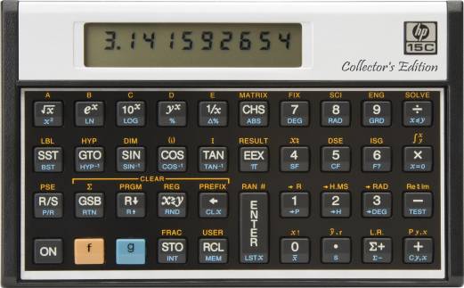 HP 15C Collectors Edition financial calc.