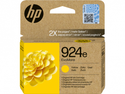 HP 924e EvoMore Yellow Original Ink Cartridge