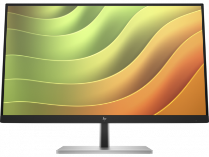 24'' HP Monitor E24u G5 FHD USB-C, Black/Silver