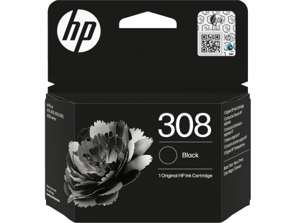 HP 308 Black Original Ink Cartridge