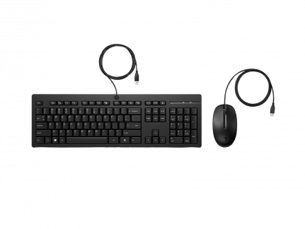 HP 225 Wired Mouse and Keyboard G2 (Nordic)