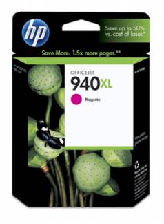 Bl&aelig;kpatron HP C4908AE Magenta No. 940 XL OJ Pro 8000/8500
