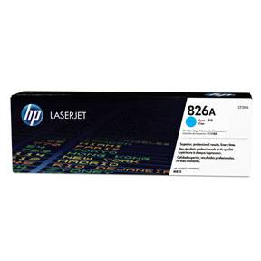 Color LaserJet 826A cyan toner