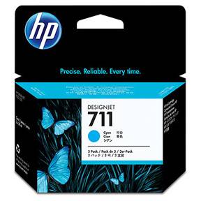 HP 711 cyan ink cartridge, 29 ml (3)