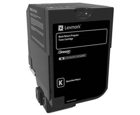 CS720 toner black 3k (return)